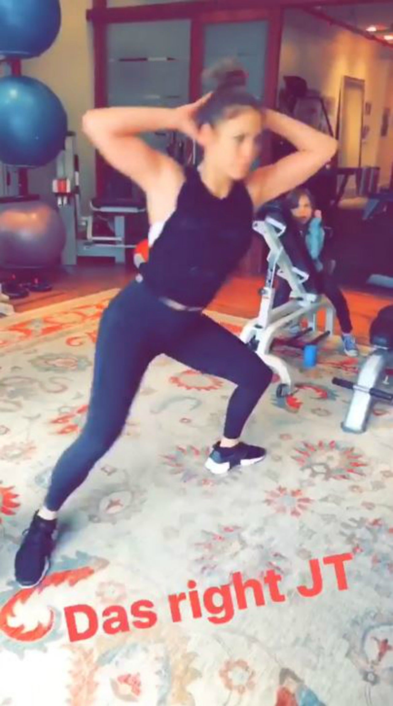 Jennifer Lopez Shows Off Her Workout Routine on Instagram | Entertainment Tonight