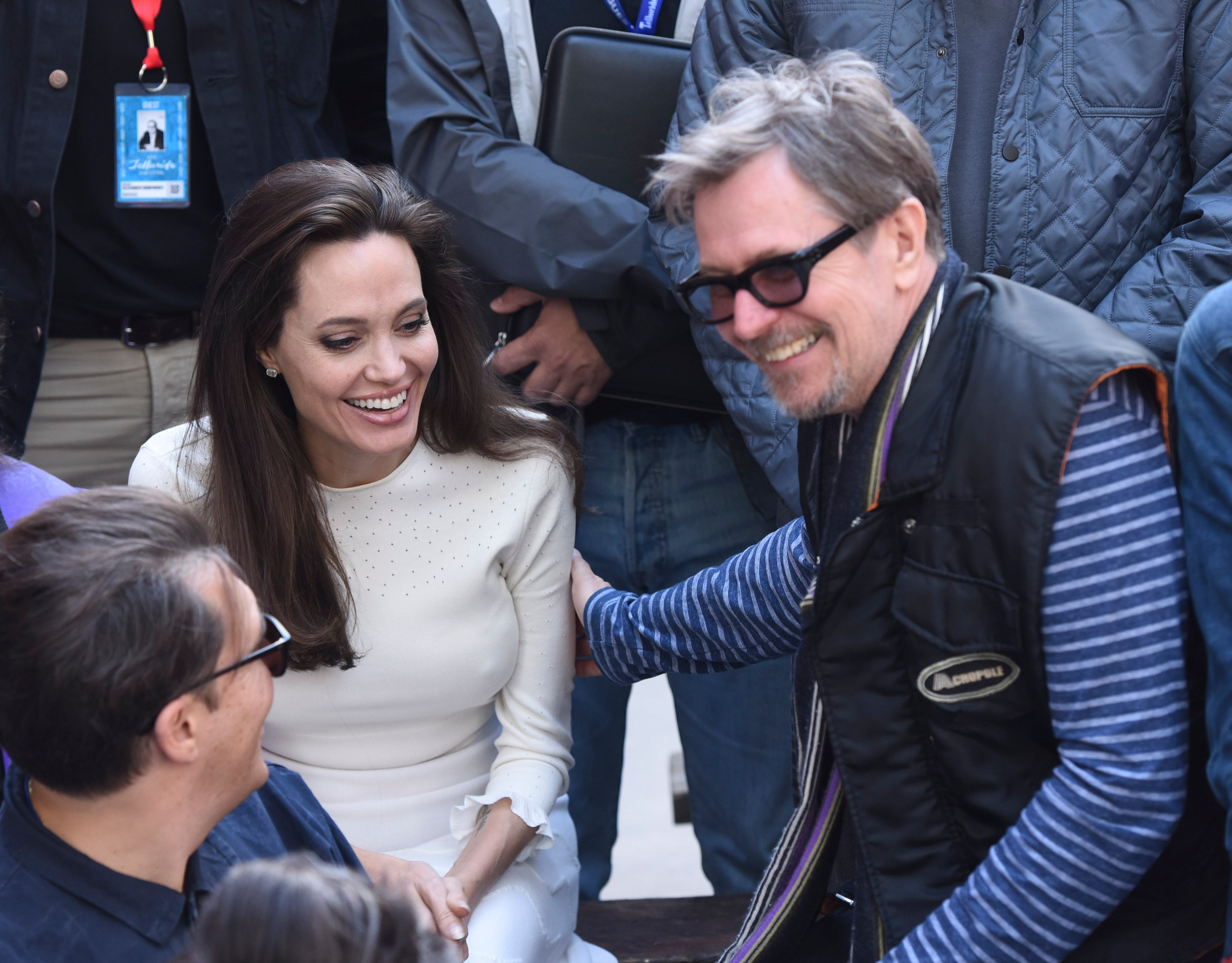 Angelina Jolie Receives Warm Welcome at Telluride Film Festival, Brings Kids on Stage ...