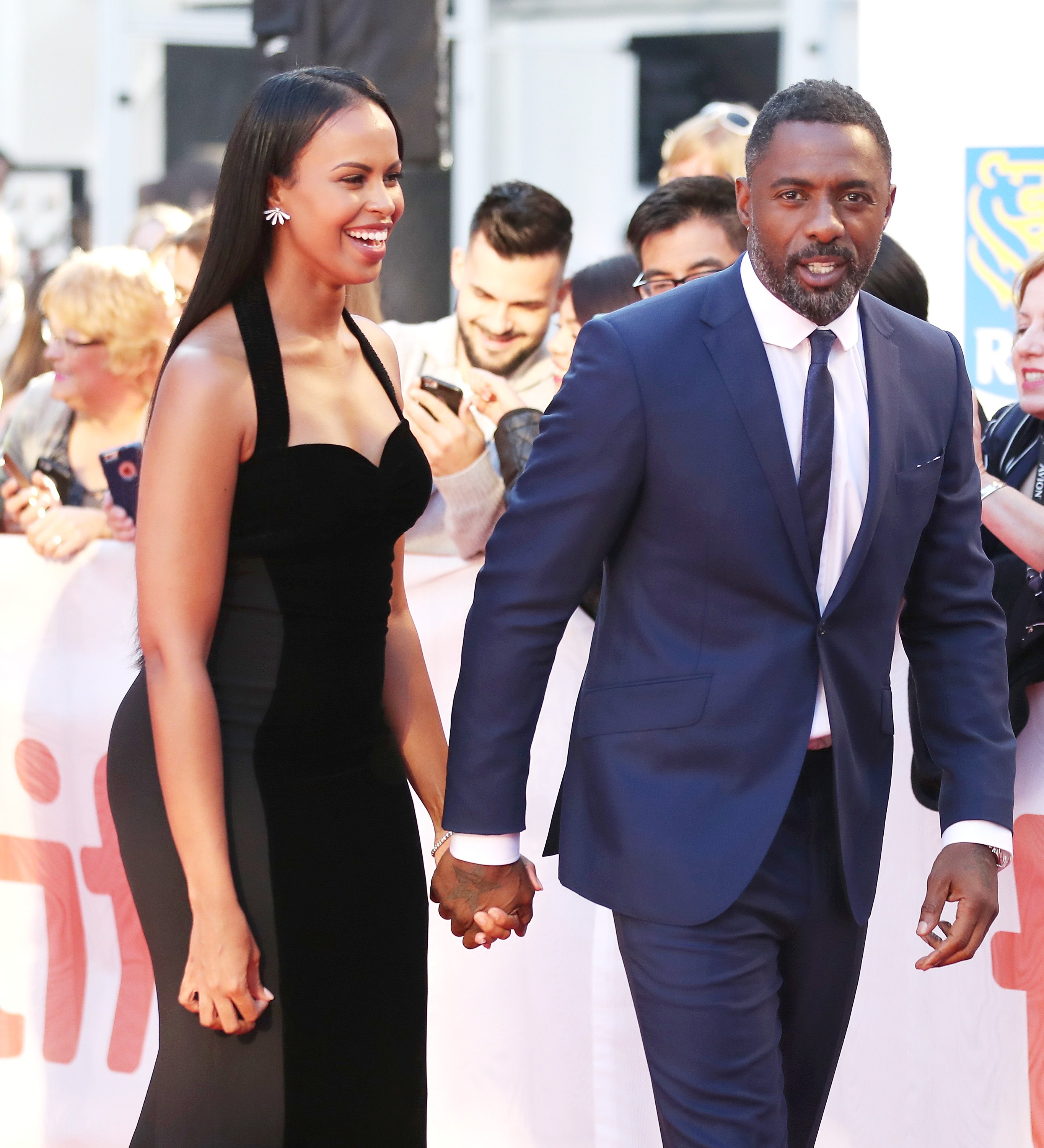 Idris Elba And His Former Miss Vancouver Girlfriend Make Their Red