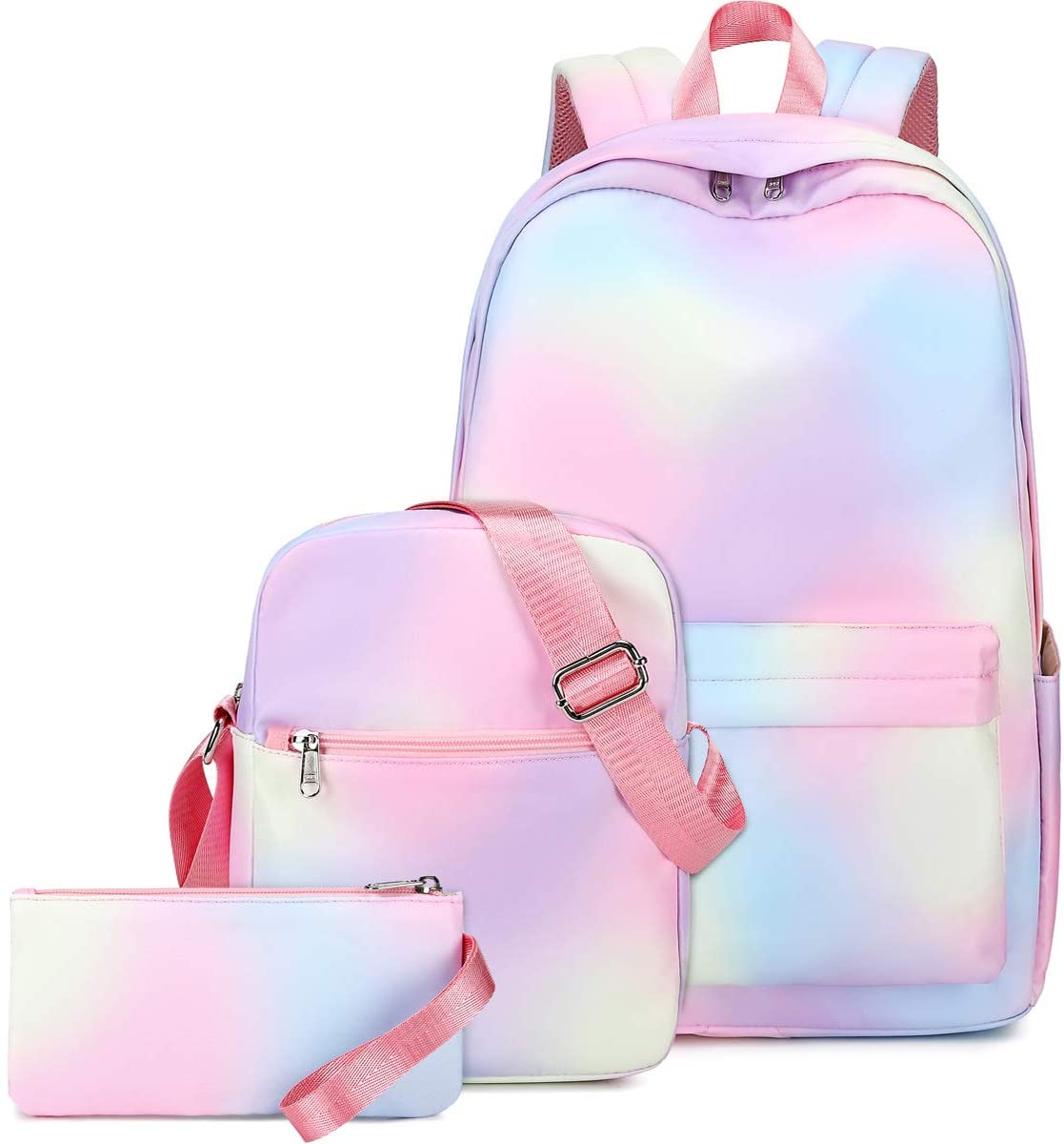 Pastel rainbow backpack 