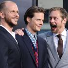 Gustaf, Bill, and Alexander Skarsgard at 'It' premiere