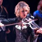 Lindsey Stirling performing during the first night of the 'Dancing With the Stars' Season 25 finals