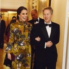 Kate Middleton attends reception dinner at British Ambassador David Cairns' residence in Stockholm, Sweden.