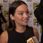 Natalia Reyes Reveals Which 'Terminator' Co-Star Lost Swearing Bet | Comic-Con 2019 (Exclusive)