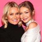 Yolanda Hadid and Gigi Hadid attend the 2018 Victoria's Secret Fashion Show After Party on November 8, 2018
