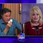 Stephen Colbert and Dolly Parton