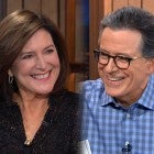 Watch Stephen Colbert FLIRT With Wife Evie in Cute Holiday Sketch