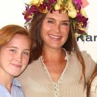 Rowan Henchy, Brooke Shields, and Grier Henchy attend the 20th Annual Super Saturday to benefit the Ovarian Cancer Research Fund Alliance at Nova's Ark Project on July 29, 2017 in Watermill, New Yor 