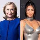 Hillary Clinton and Kim Kardashian