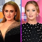 Jennifer Lawrence and Adele
