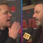 Jimmy Kimmel and Matt Damon Taunt Each Other at ‘Air’ Premiere (Exclusive) 