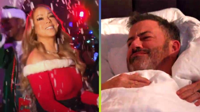 Mariah Carey Surprises Jimmy Kimmel With Christmas Prank 