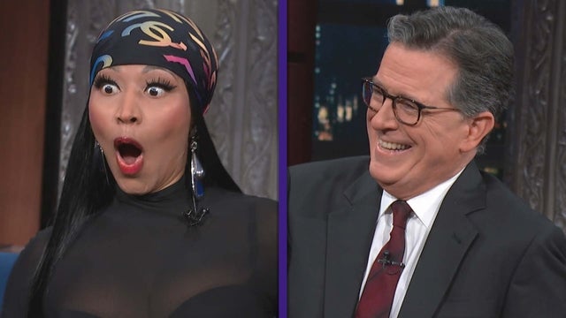 Watch Nicki Minaj and Stephen Colbert's Rap Battle After Her Iconic 2018 'Late Show' Appearance 