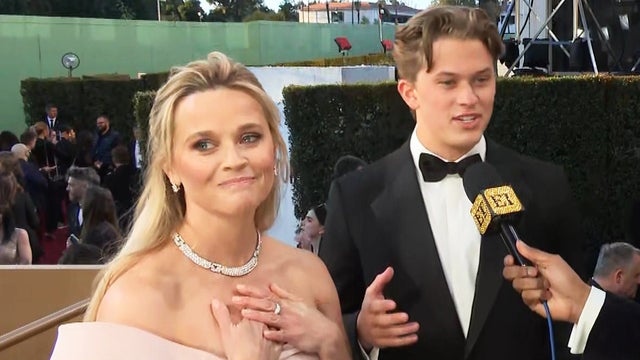 Reese Witherspoon Gets Emotional Over Son Deacon’s Praise as Her Golden Globes Date (Exclusive)