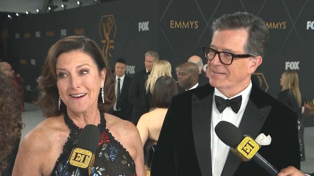 Stephen Colbert’s Wife Evelyn on Saving His Life By Forcing Him to Go to Hospital (Exclusive)  