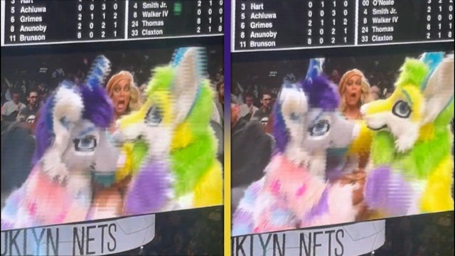 Watch Tyra Banks Get Terrorized by Furries at Nets-Knicks Game