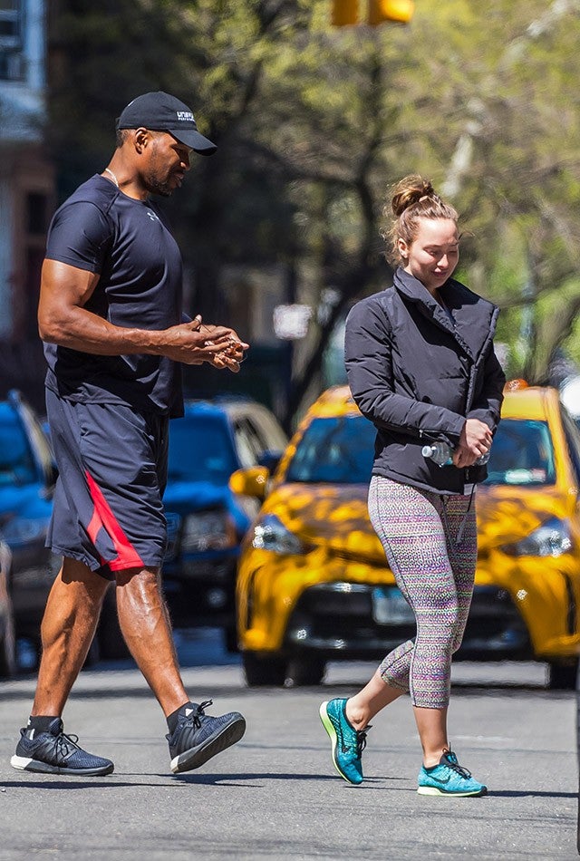 Michael Strahan Hits the Gym With Girlfriend, Skips Red Carpet Event