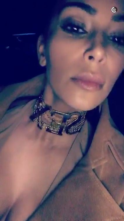 Kim Kardashian Explains Why She Documented Her Pregnancy Scare On Snapchat While Lying In Bed