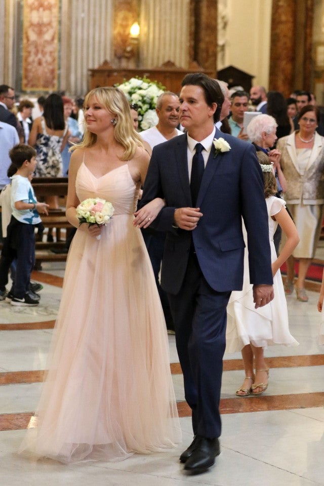 Kirsten Dunst Makes a Bridesmaid at Her BFF's