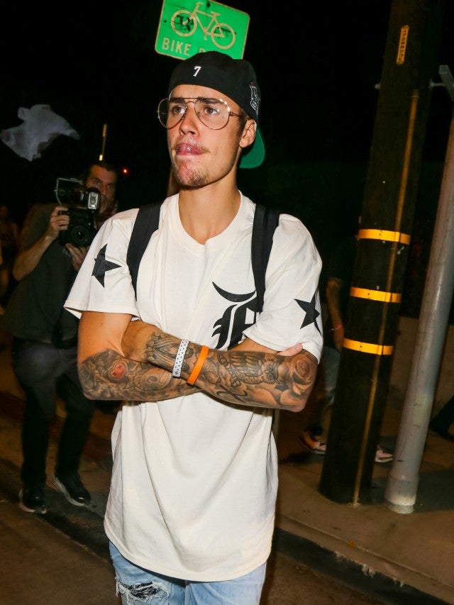 Justin Bieber in August 2017