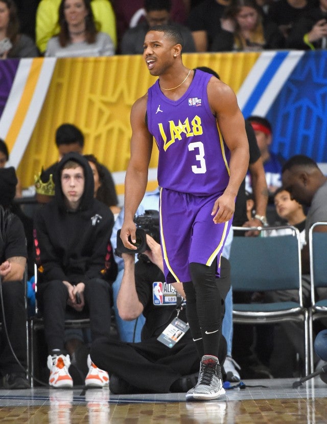 MIchael B Jordan NBA All Star Game