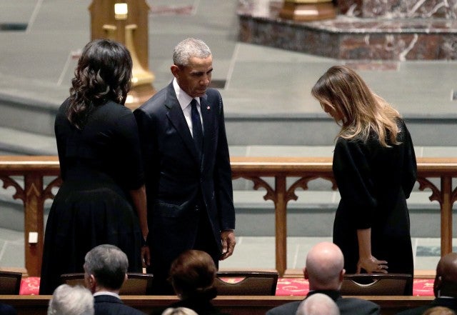 Barack Obama Michelle Melania