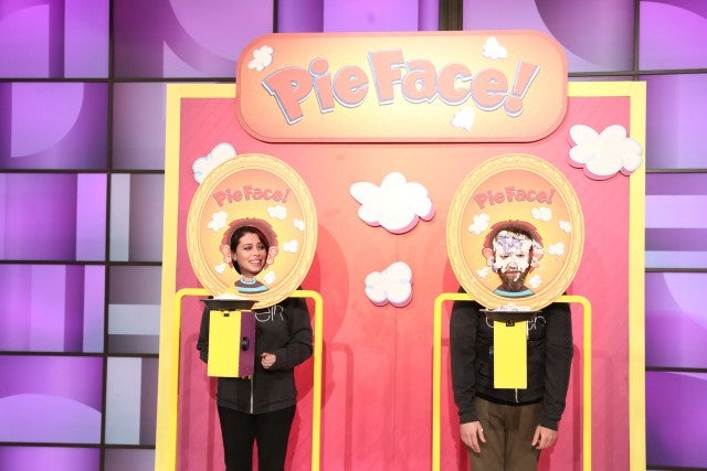 Watch Seth Rogen and Wife Get Pied in the Face for Charity