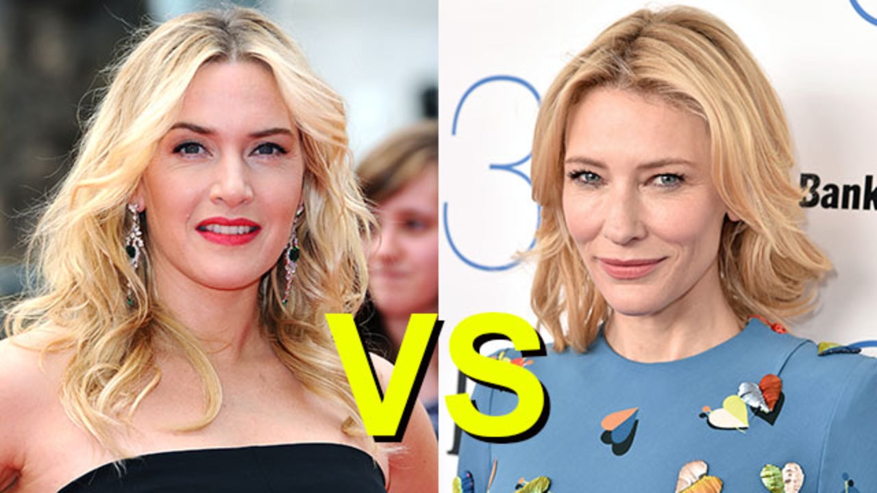 Celebrity Showdown Kate Winslet vs. Cate Blanchett Entertainment Tonight