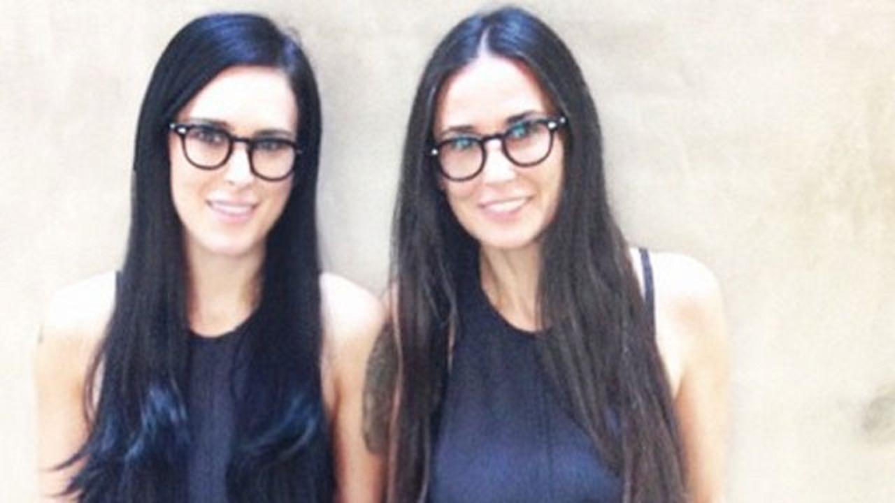 Demi Moore And Rumer Willis Are Twinning