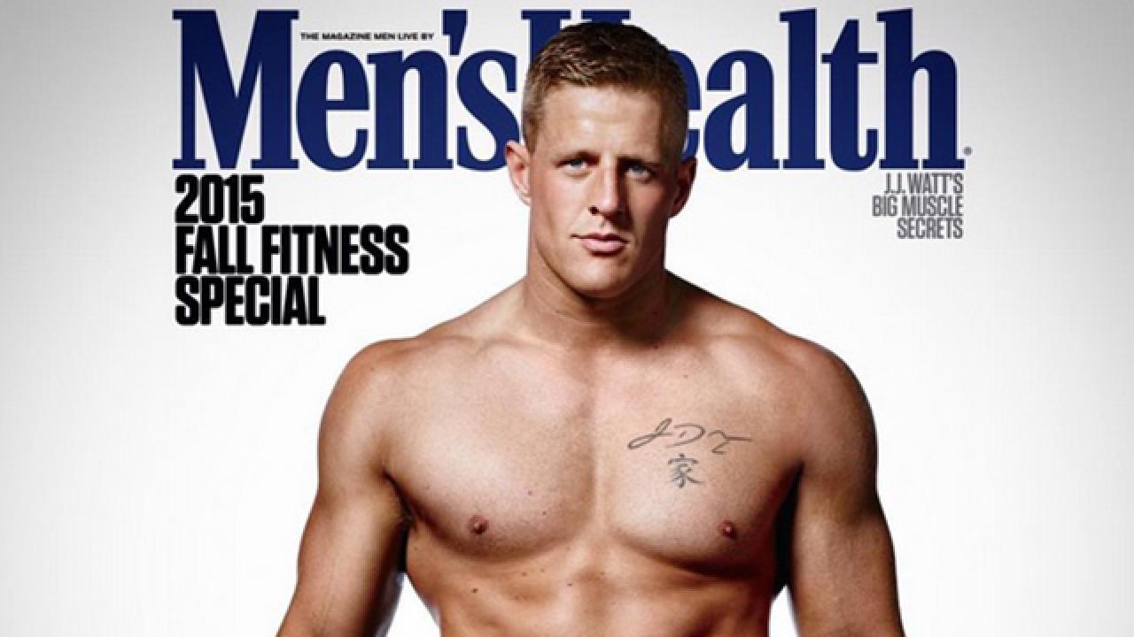 Here's NFL Star J.J. Watt Flexing His Amazing Abs 'as Hard as a 290