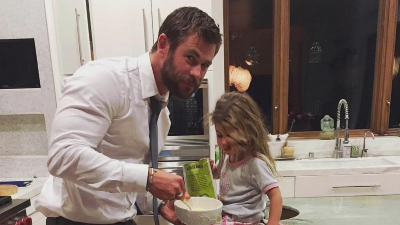 Chris Hemsworth's 4-Year-Old Daughter Told Him That She Wants a Penis