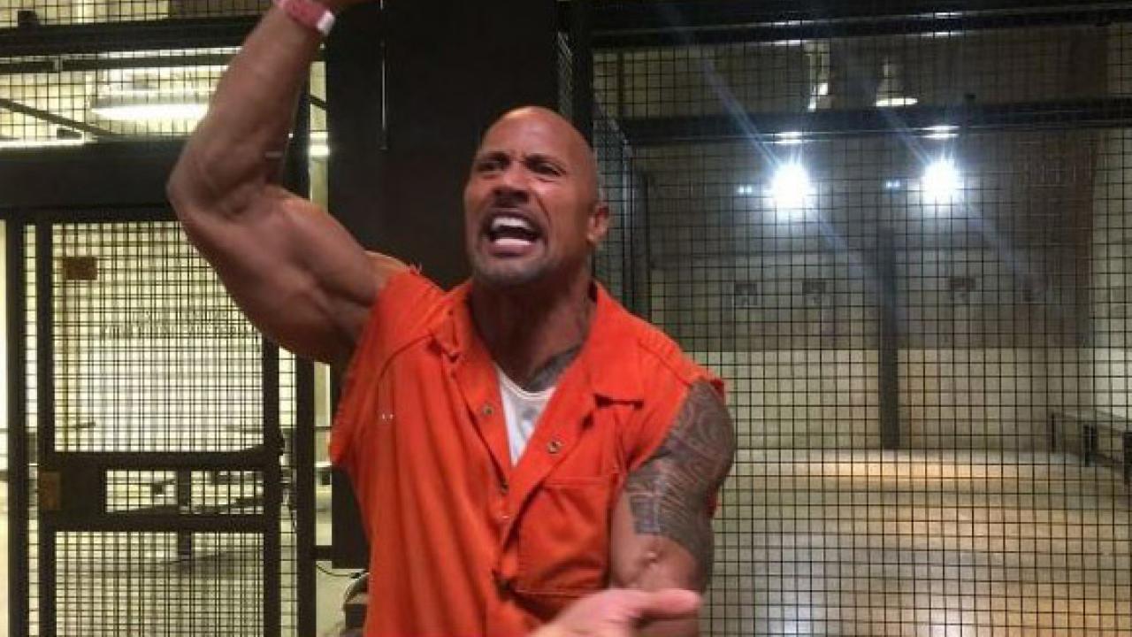 Dwayne Johnson Confirms 'Fast 8' Prison Break Scene in 'Amped