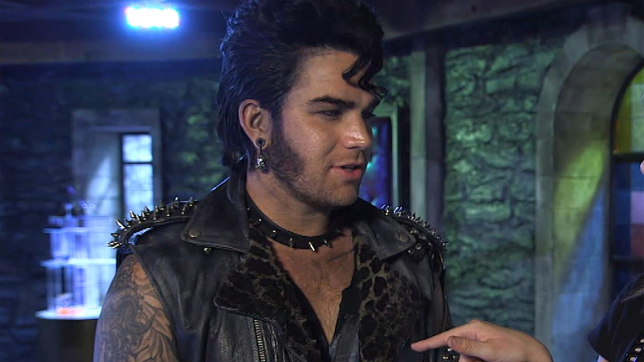 EXCLUSIVE Adam Lambert Channels Meat Loaf Behind the Scenes of the