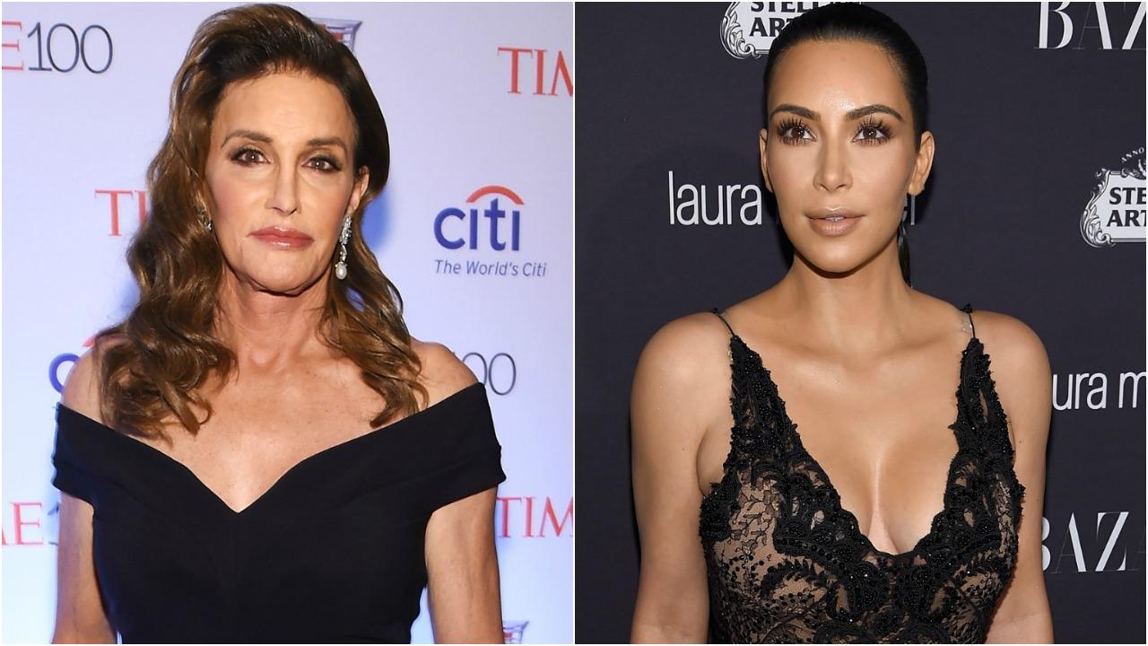 Kim Kardashian Posts Throwback Photo of Caitlyn Jenner