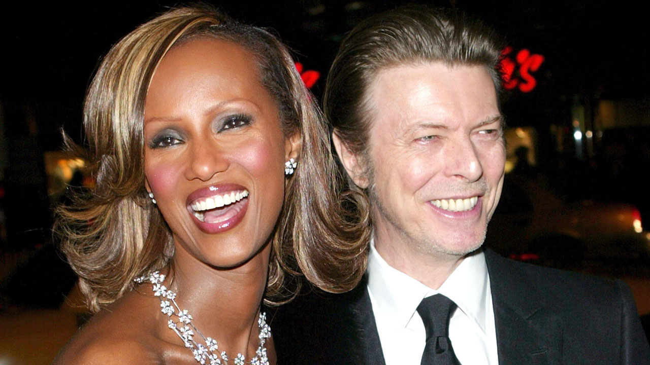 Iman Shares Rare, Stunning Photo of Her and David Bowie's Teenage