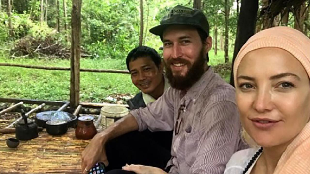 Kate Hudson Visits Cambodia With Boyfriend Danny Fujikawa -- See the