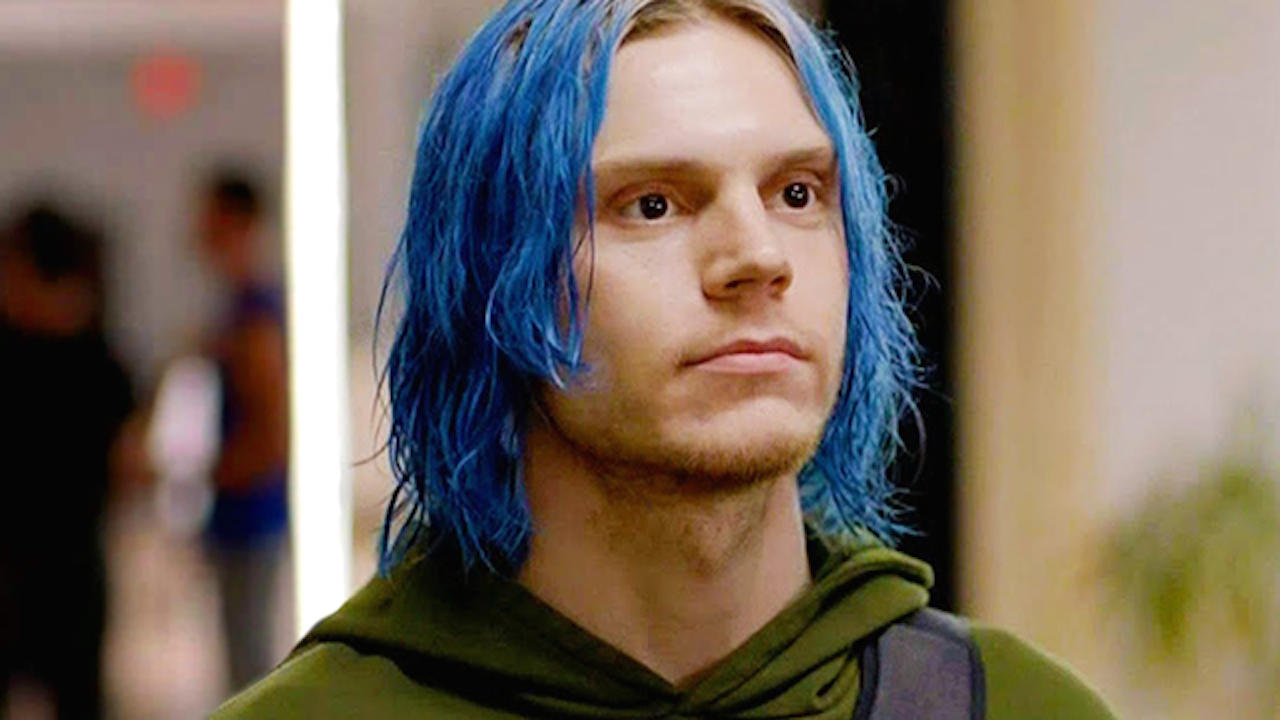 evan peter blue hair