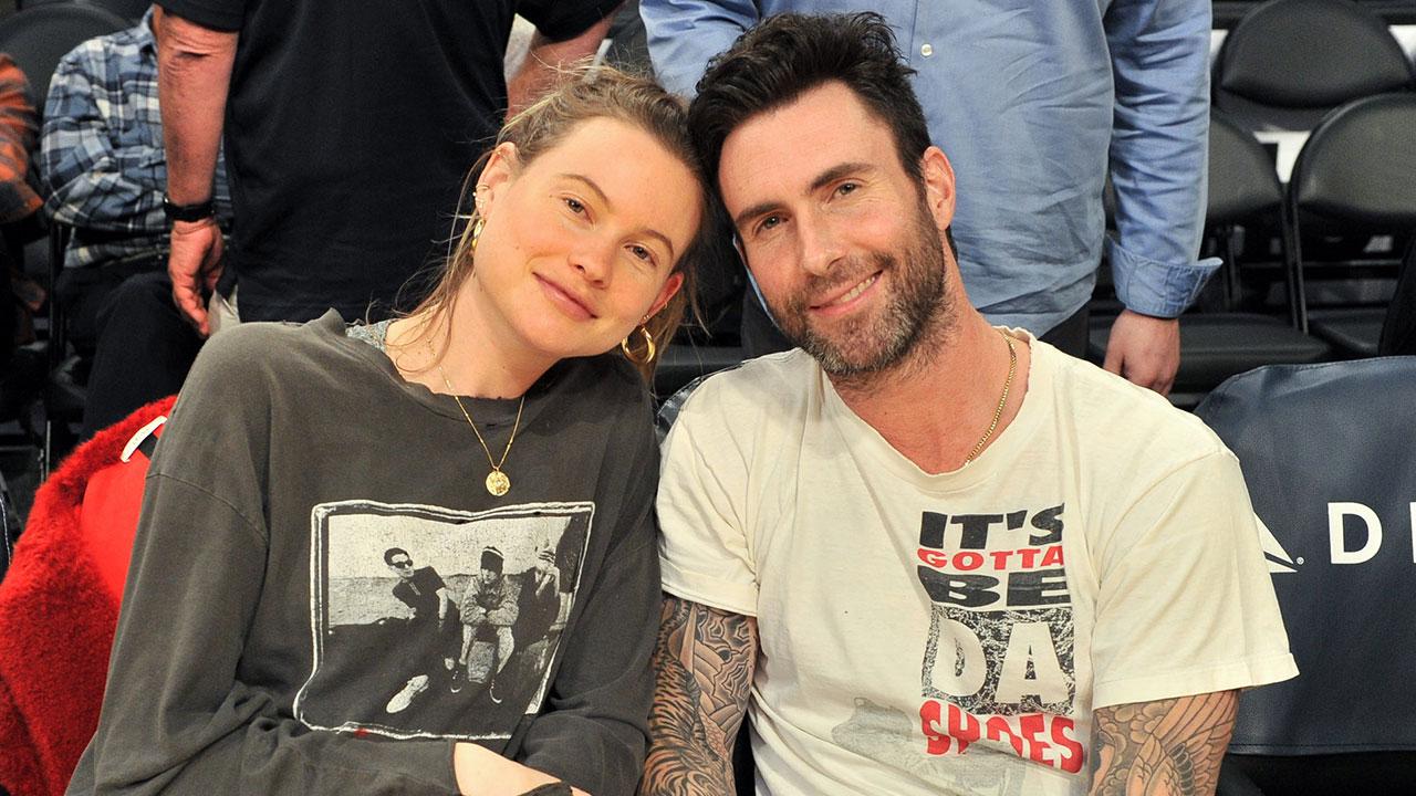 Adam Levine Shares Adorable Pic of Pregnant Behati Prinsloo Showing Off