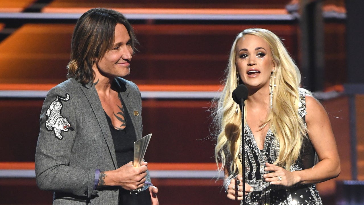 Carrie Underwood shows her face at 2018 ACMs for first 