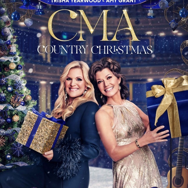 2023 CMA Country Christmas Promo Image Trisha Yearwood and Amy Grant