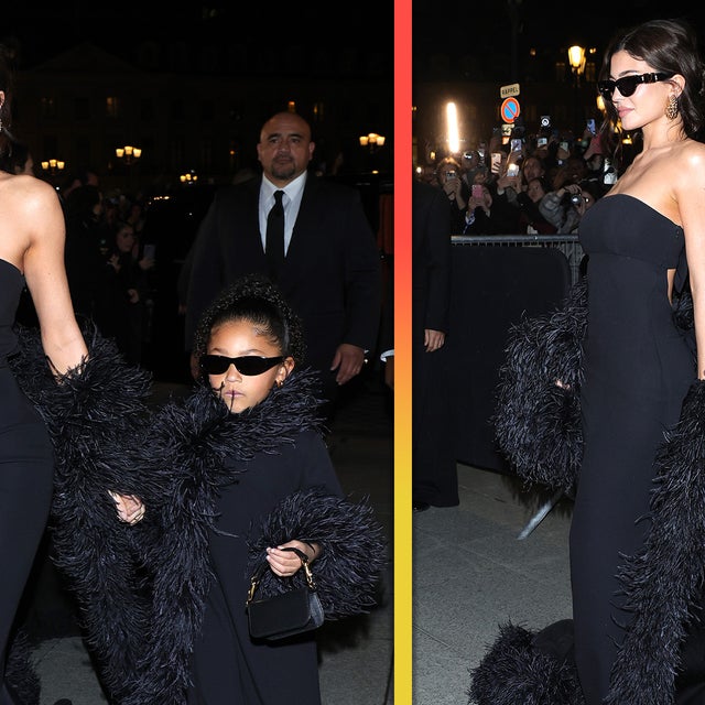 Stormi Webster Serves High Fashion in Twinning PFW Moment With Mom Kylie Jenner