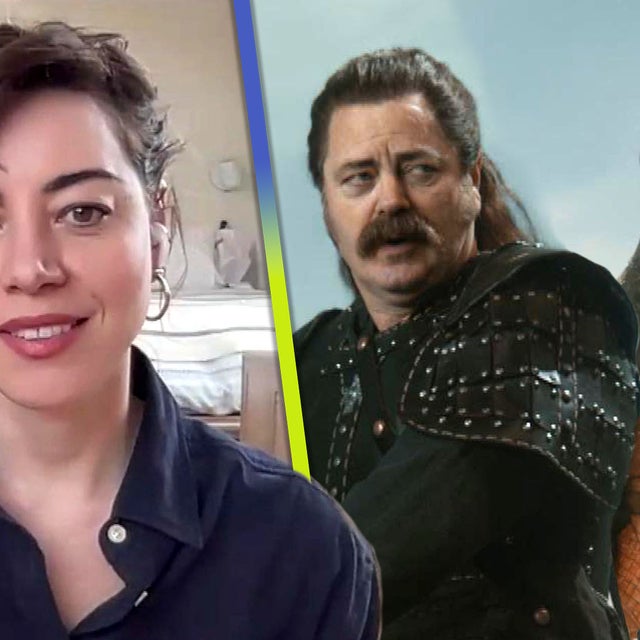 Aubrey Plaza on Nick Offerman 'Parks and Rec' Reunion (Exclusive)