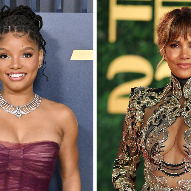 Halle Bailey and Halle Berry