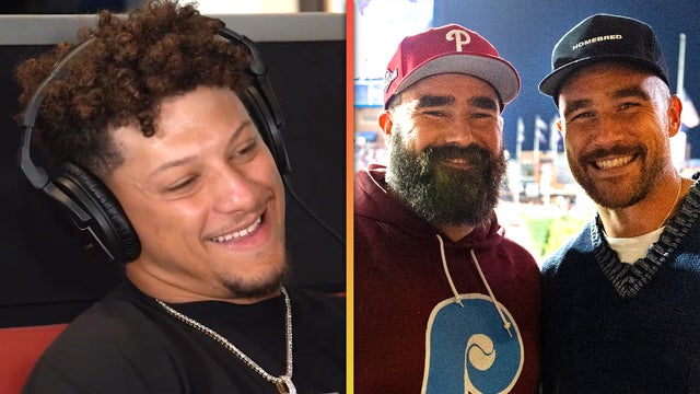 Patrick Mahomes Says He Can't Keep Up With Travis and Jason Kelce's Partying After Having Kids