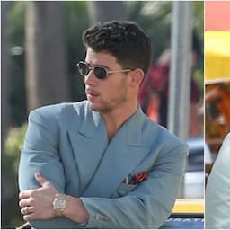 Nick and Joe Jonas Get an '80s Makeover for Music Video Shoot in Miami