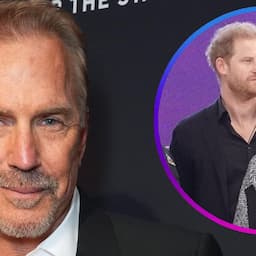 Kevin Costner Joined by Prince Harry and Meghan Markle at Charity Event