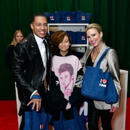 T.J. Holmes & Amy Robach Joined by His Daughter Sabine at Jingle Ball