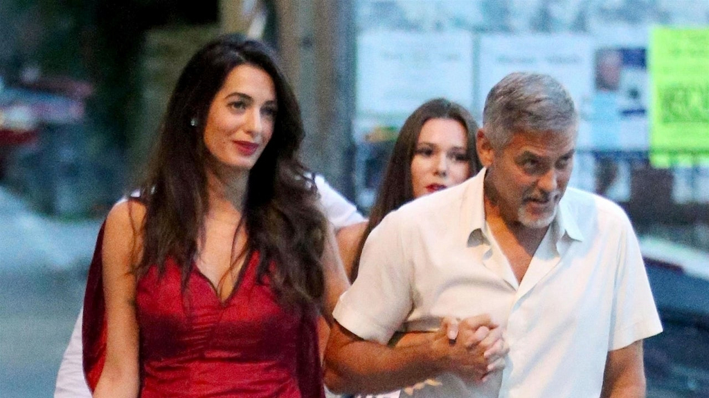 George Clooney and Amal date night in Italy
