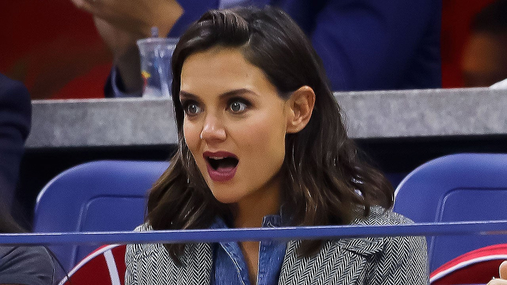 Katie Holmes at the US Open