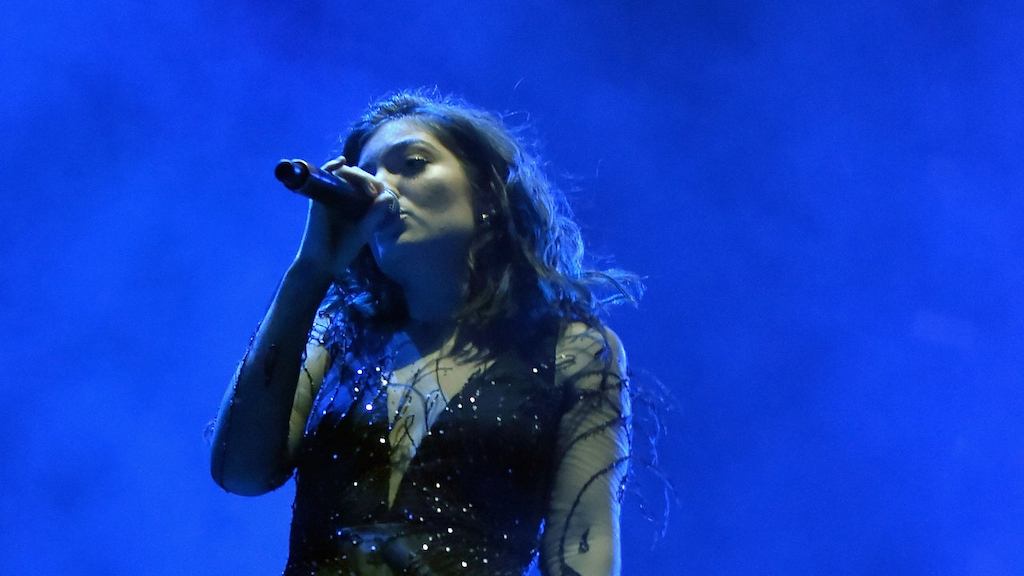 Lorde at Life Is Beautiful festival